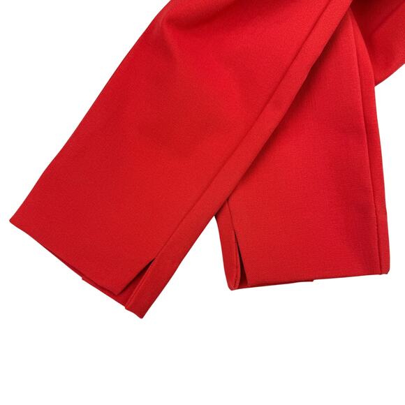 REISS Tyne Skinny Trousers Sz 0 Red - Picture 8 of 8